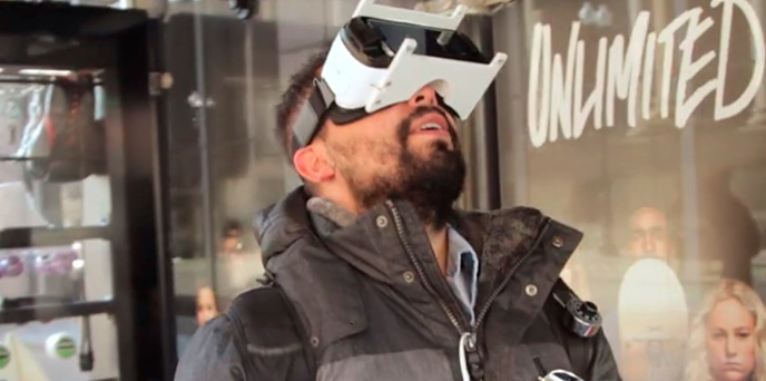 Interactive VR Display Livens Up Chicago Transit Shelter